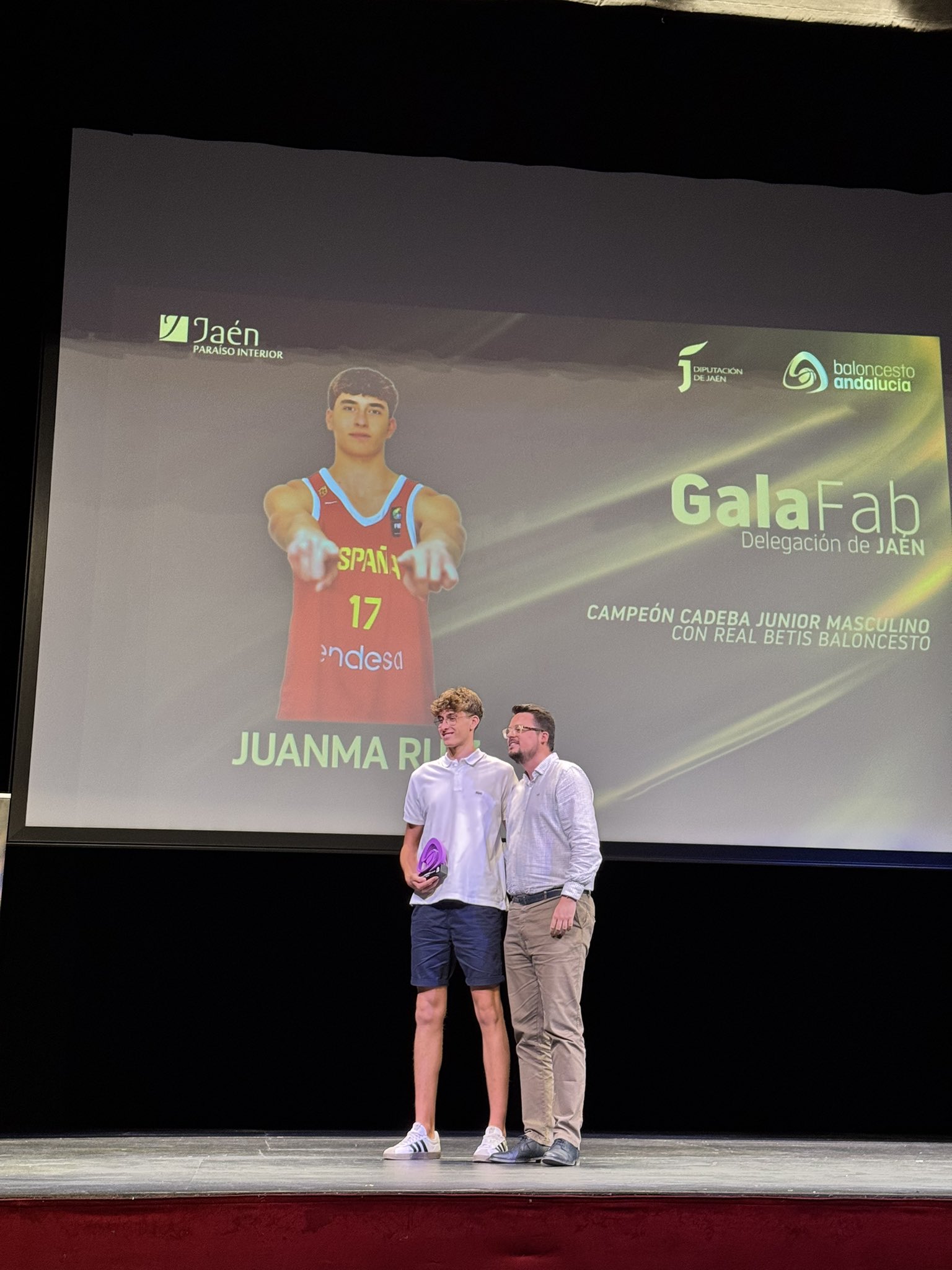 CAB Linares en la Gala de la FAB Jaén