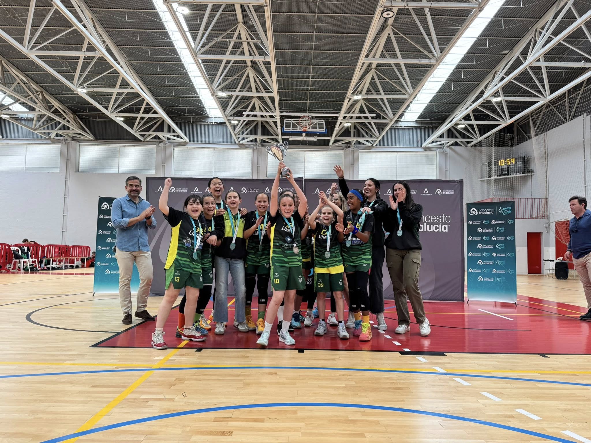 CAB Linares Minibasket Femenino Subcampeón Provincial