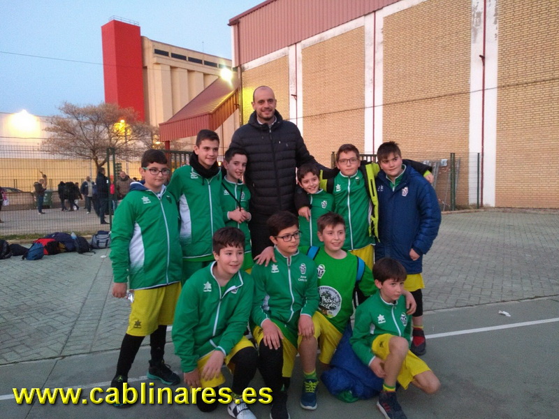 Amistosos en El Carpio de nuestros minis