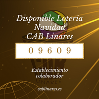Disponible la lotería de Navidad de CAB Linares