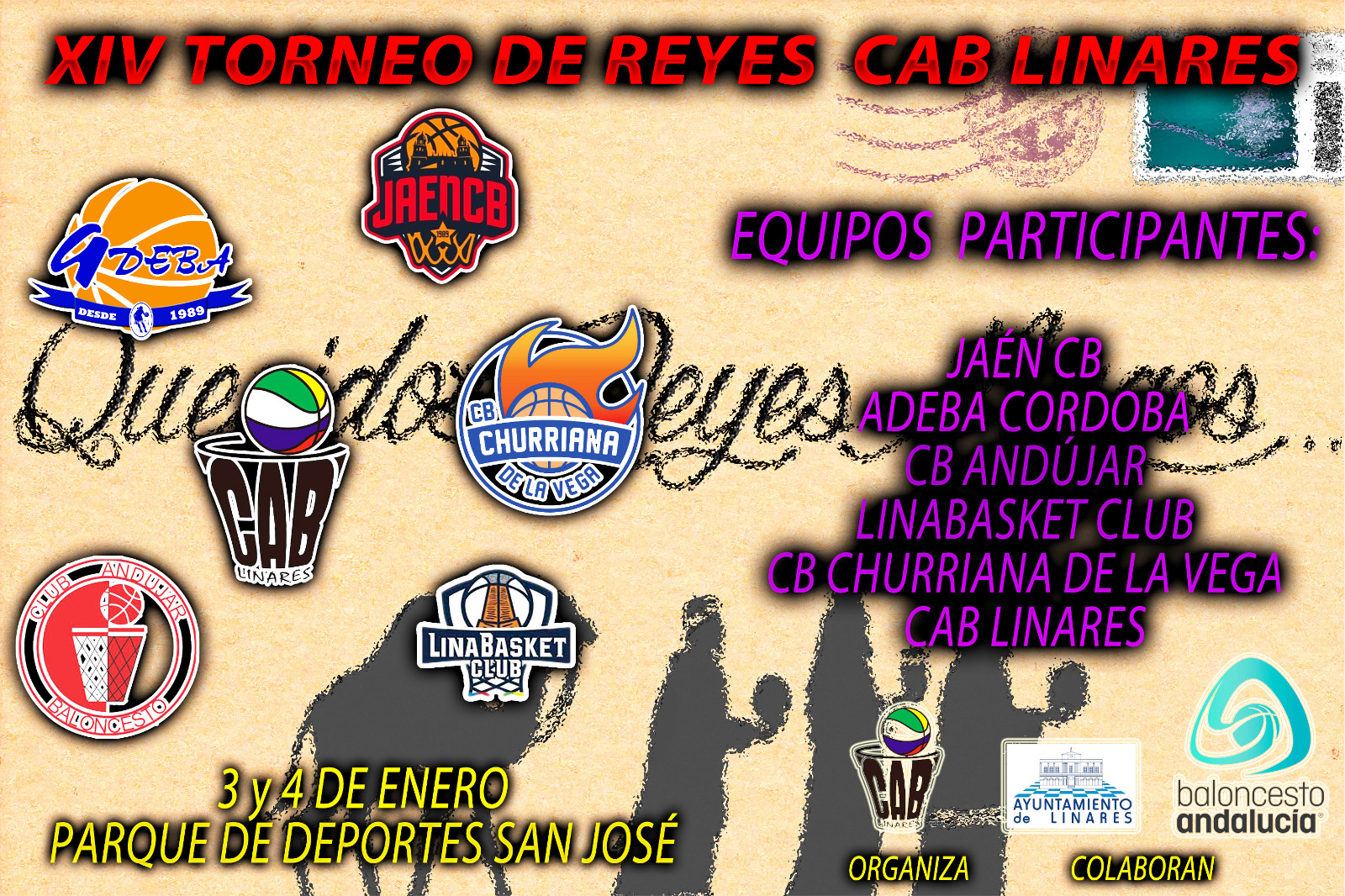 XIV Torneo de Reyes CAB Linares (con calendario)